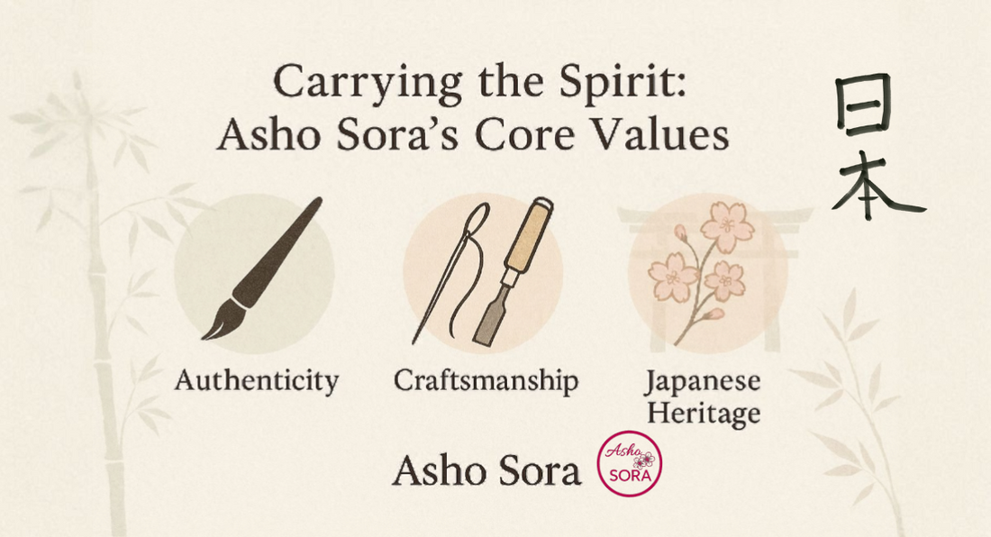Carrying the Spirit: Asho Sora’s Core Values