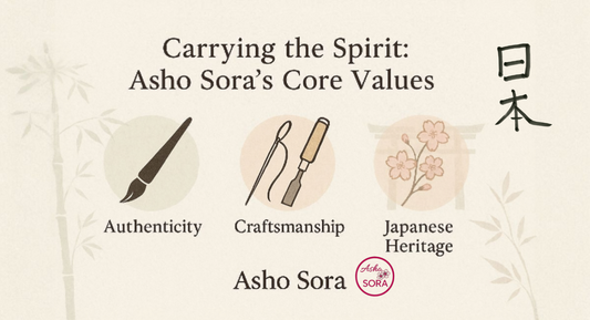 Carrying the Spirit: Asho Sora’s Core Values