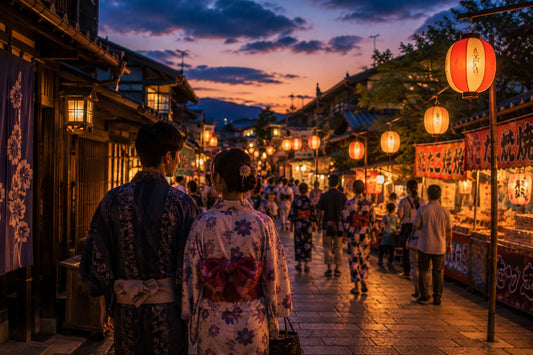 Yukata and Evening Light