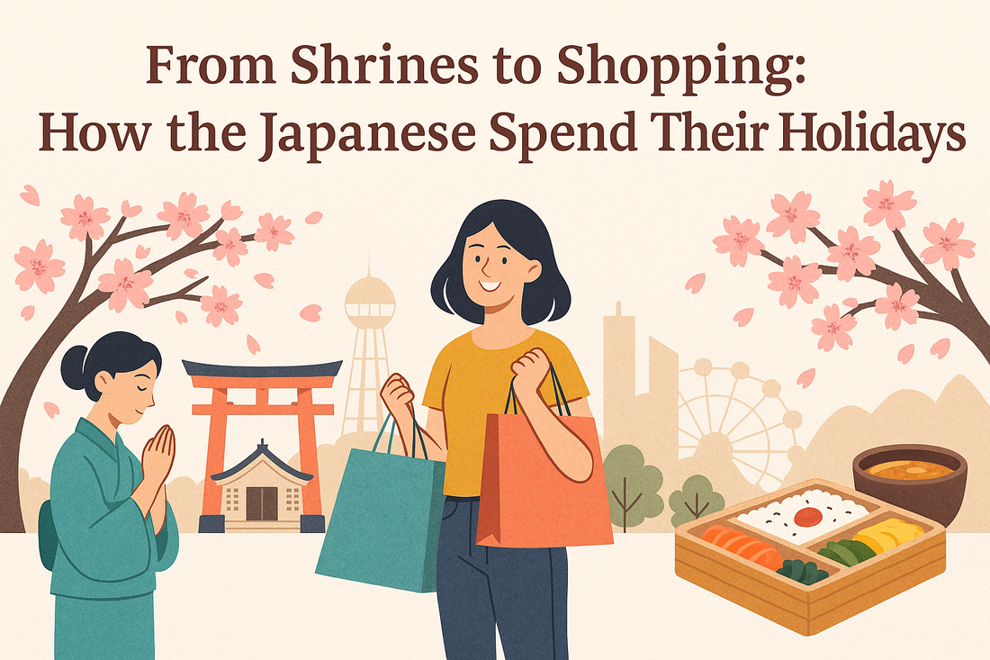 From Shrines to Shopping: How the Japanese Spend Their Holidays?